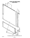 Door and panel
