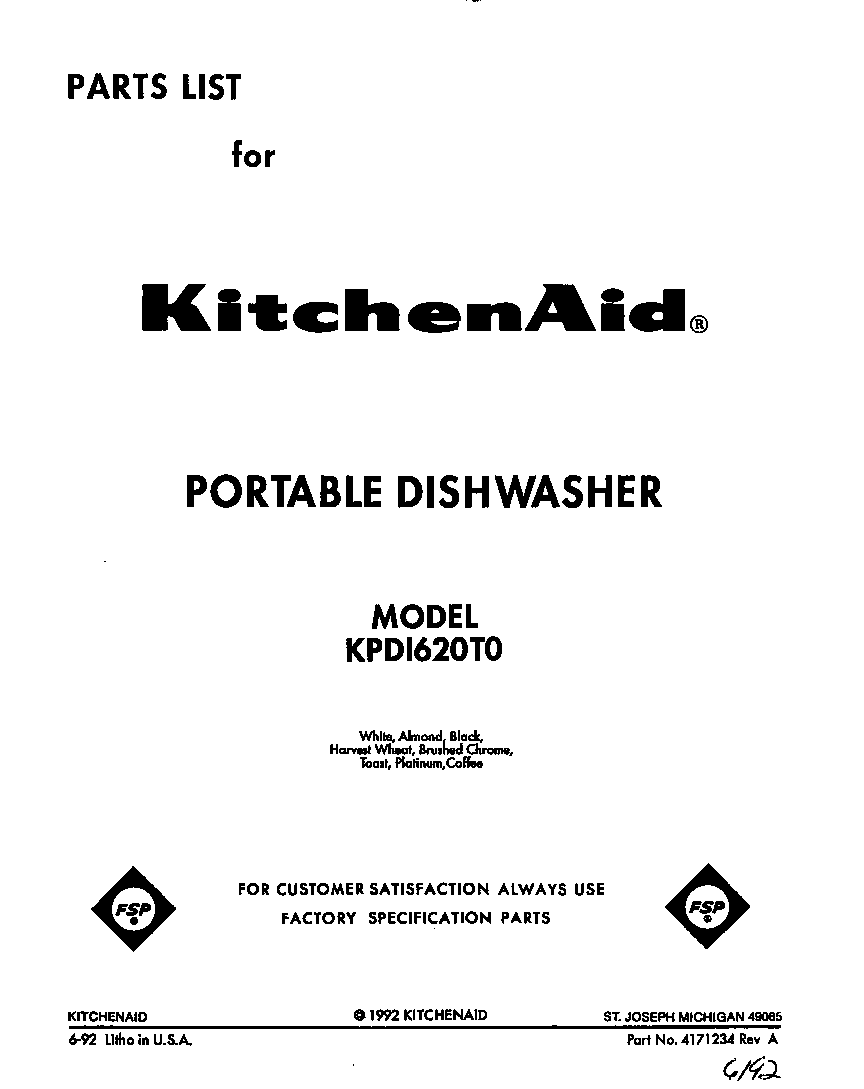 Front cover