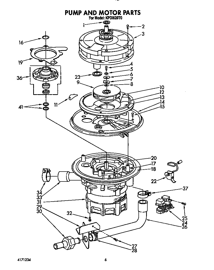 Pump and motor