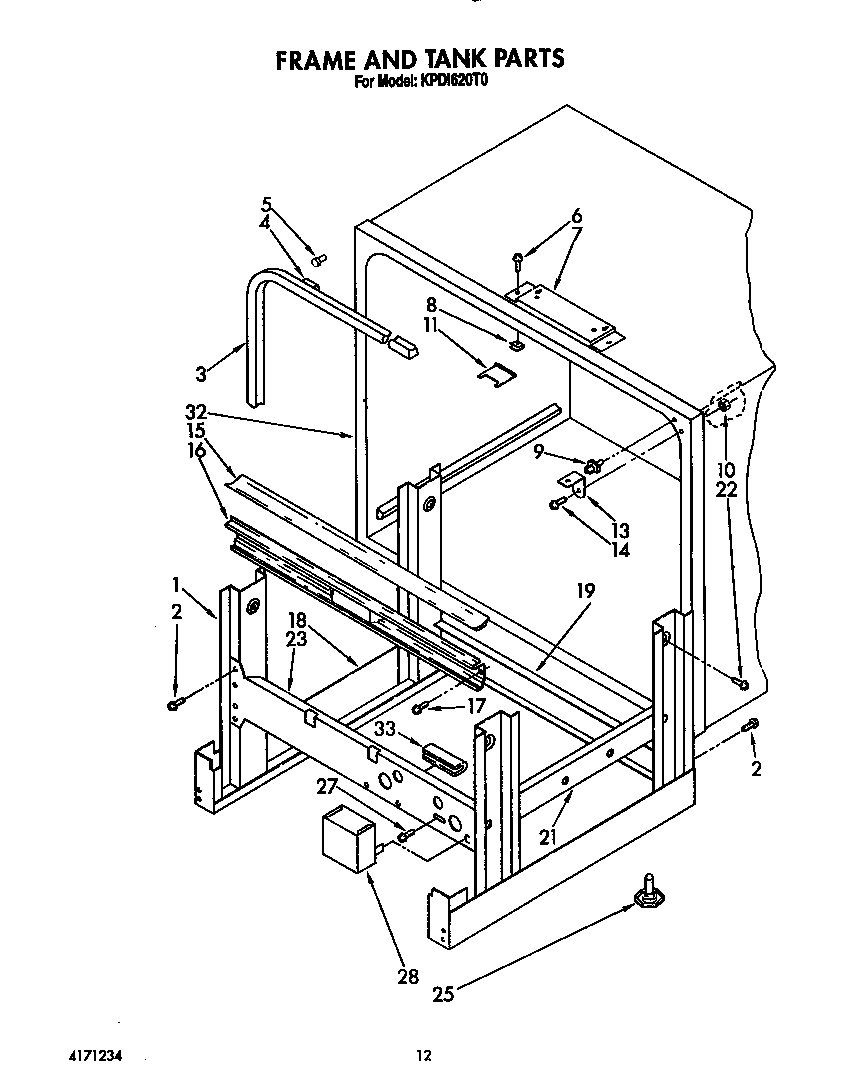 FRAME AND TANK