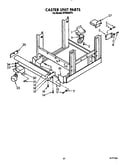 Caster unit