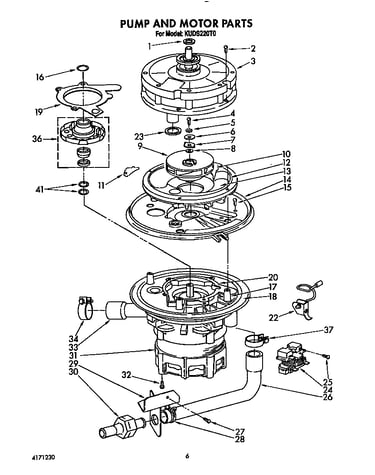 Pump and motor