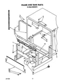 Frame and tank
