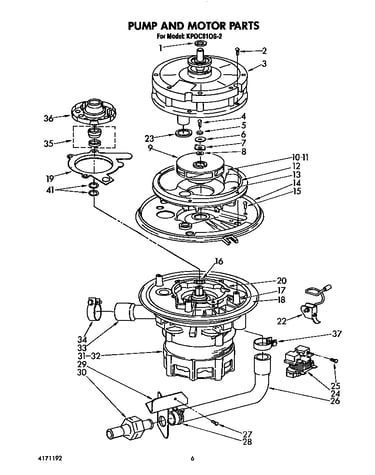 Pump and motor