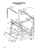 Frame and tank