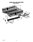 Upper rack and track