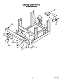 Caster unit