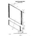 KitchenAid KUDC210S2 door and panel diagram