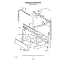 KitchenAid KUDC210S2 frame and tank diagram