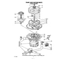 KitchenAid KUDS21MS1 pump and motor diagram