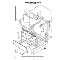KitchenAid KUDS21MS1 frame and tank diagram