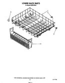 Lower rack