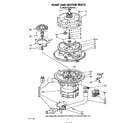 KitchenAid KUDS21CS1 pump and motor diagram