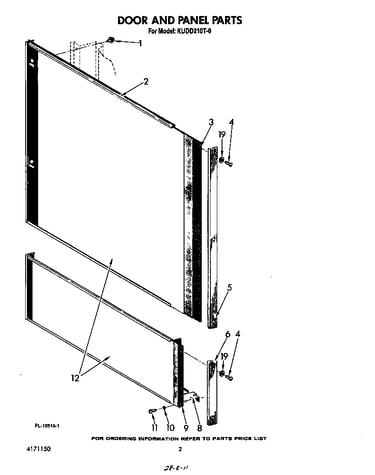 Door and panel
