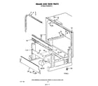 KitchenAid KUDD210T0 frame and tank diagram