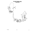 KitchenAid KPDC610S1 fill and overfill diagram