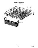 Lower rack