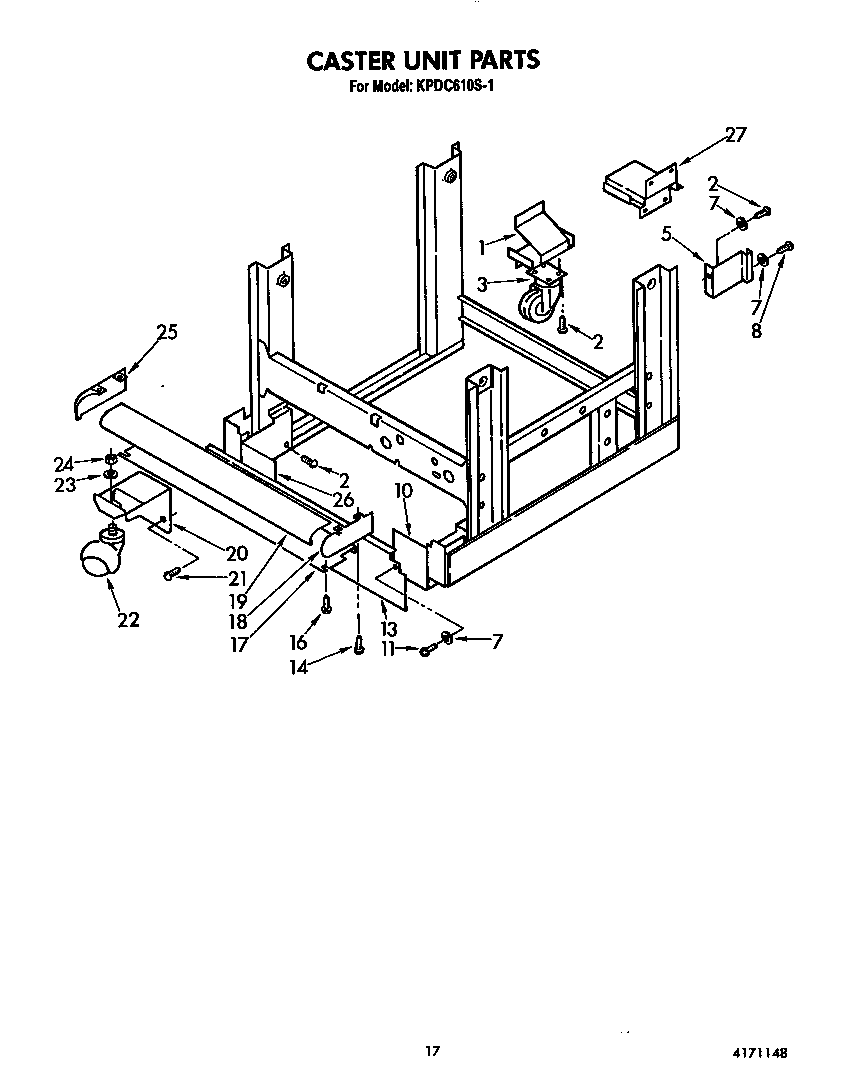 CASTER UNIT