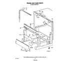 KitchenAid KUDC210S1 frame and tank diagram