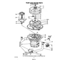 KitchenAid KUDB210S1 pump and motor diagram