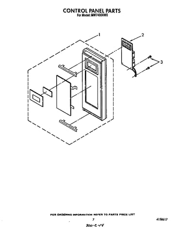 Control panel