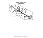 Whirlpool MW1501XW0 wiring harness diagram