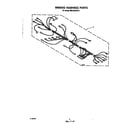 Whirlpool MW3500XW0 wiring harness diagram