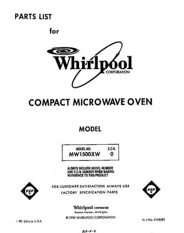 Front cover