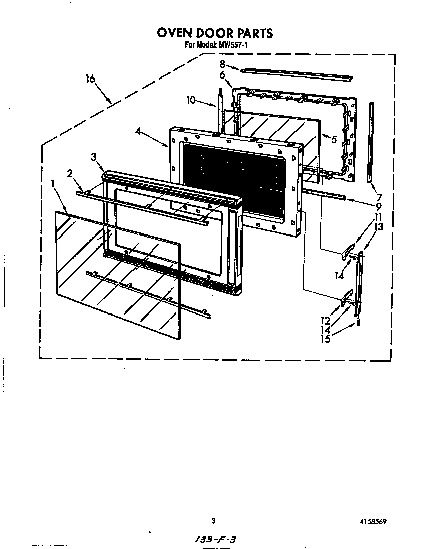 Oven door