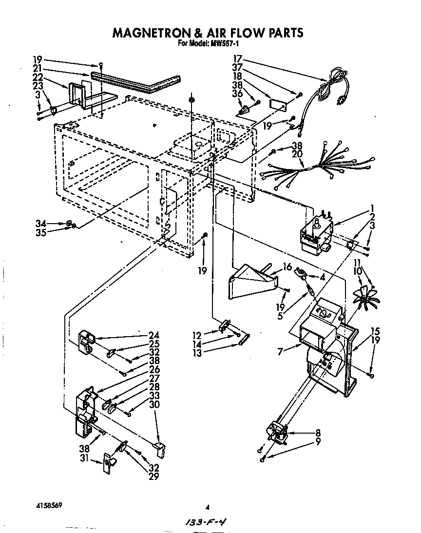 Magnetron and airflow