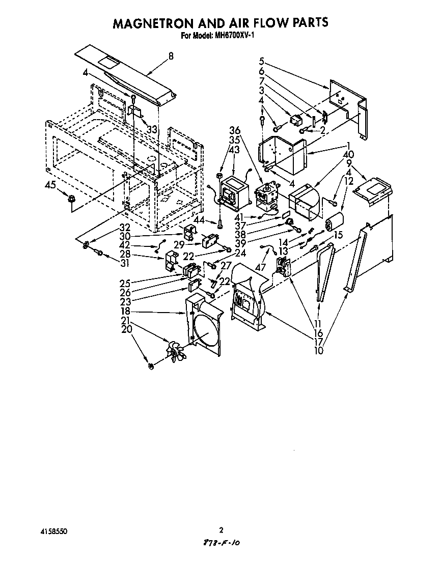 MAGNETRON AND AIR FLOW