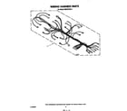 Whirlpool MW1501XS1 wiring harness diagram
