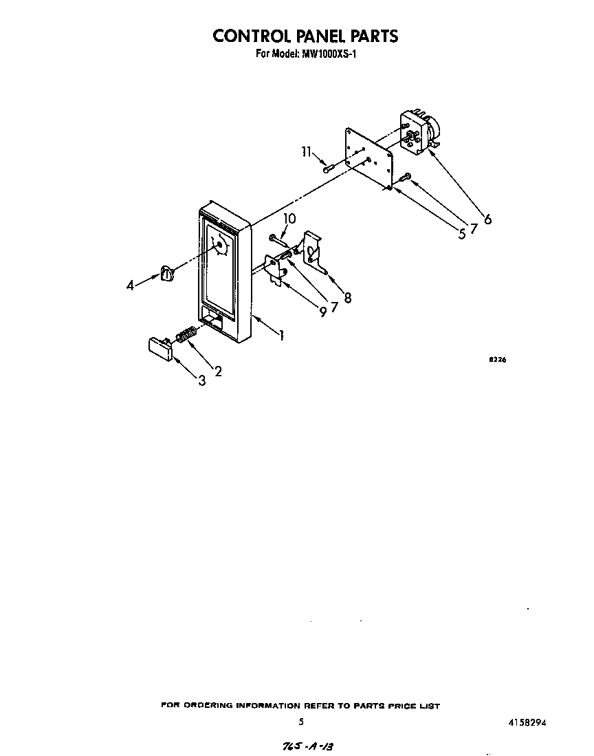 Control panel