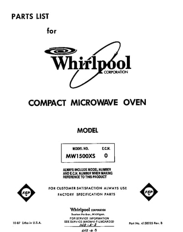 Front cover