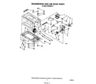 Whirlpool MW3200XS0 magnetron and airflow diagram