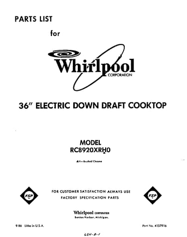 Front cover
