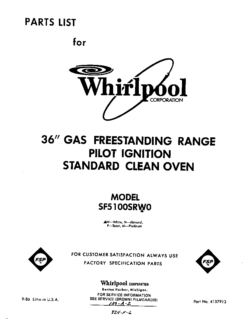 Front cover