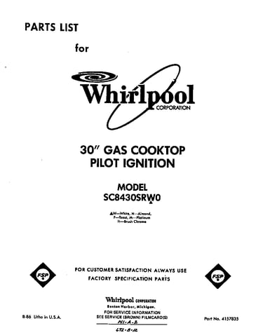 Cover page-text only
