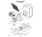 Whirlpool RC8950XRH0 ventilation diagram