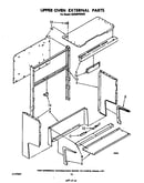 Upper oven external