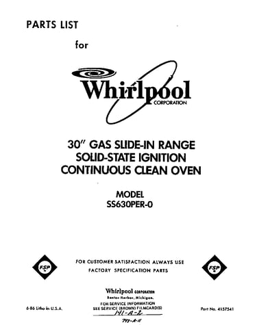 Front cover