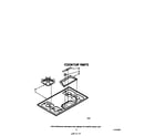 Whirlpool SC8436ERW0 cooktop parts diagram