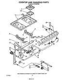 Cook top and manifold