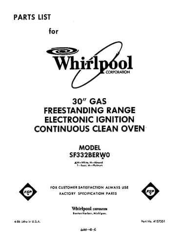 Front cover