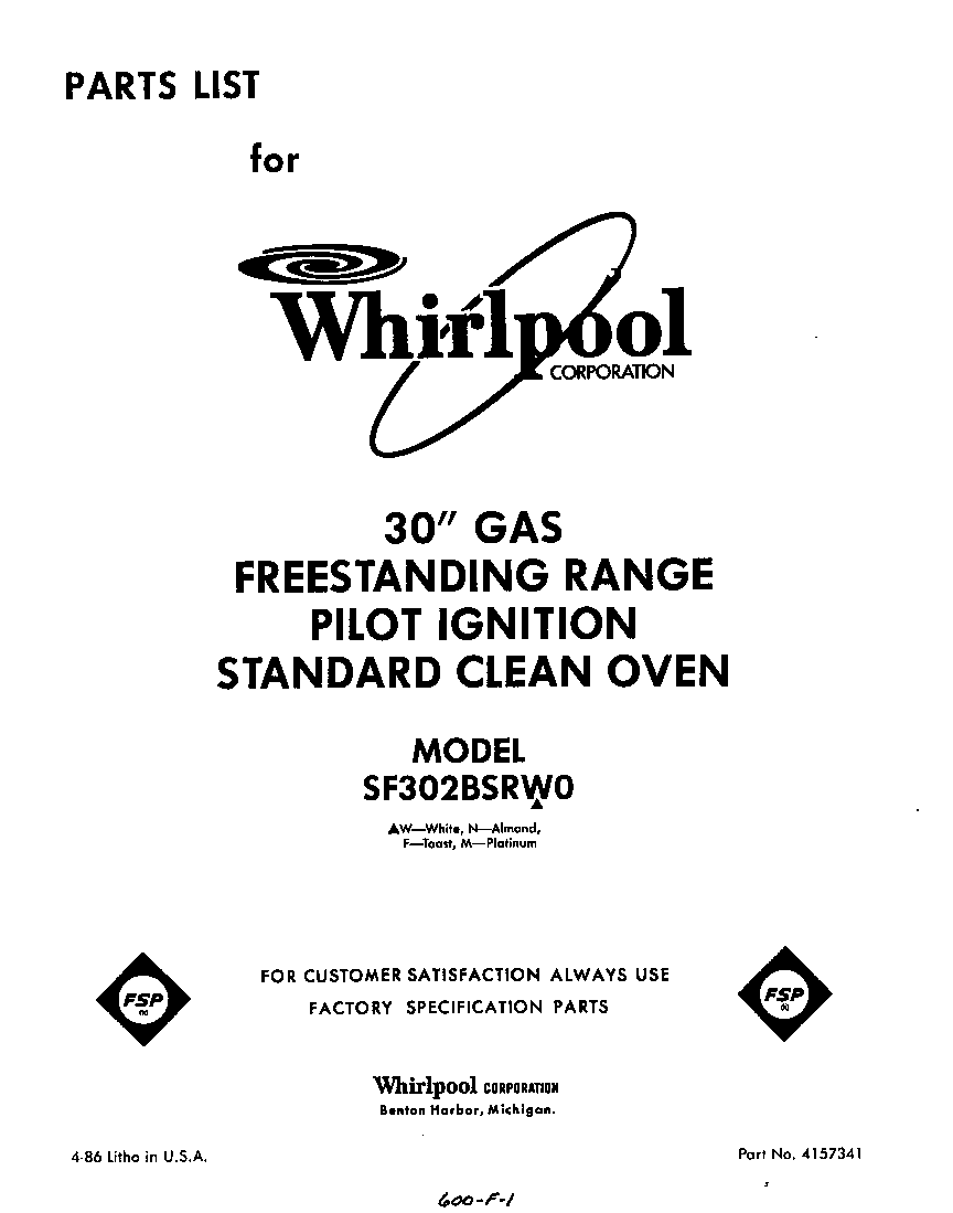 Front cover