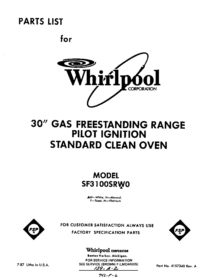 Front cover