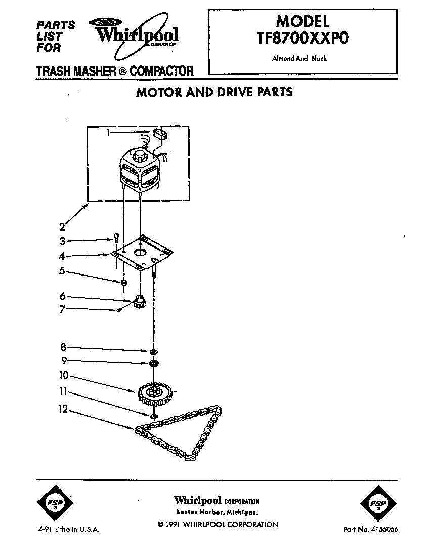 Motor and drive