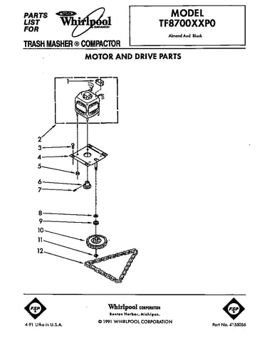 Motor and drive