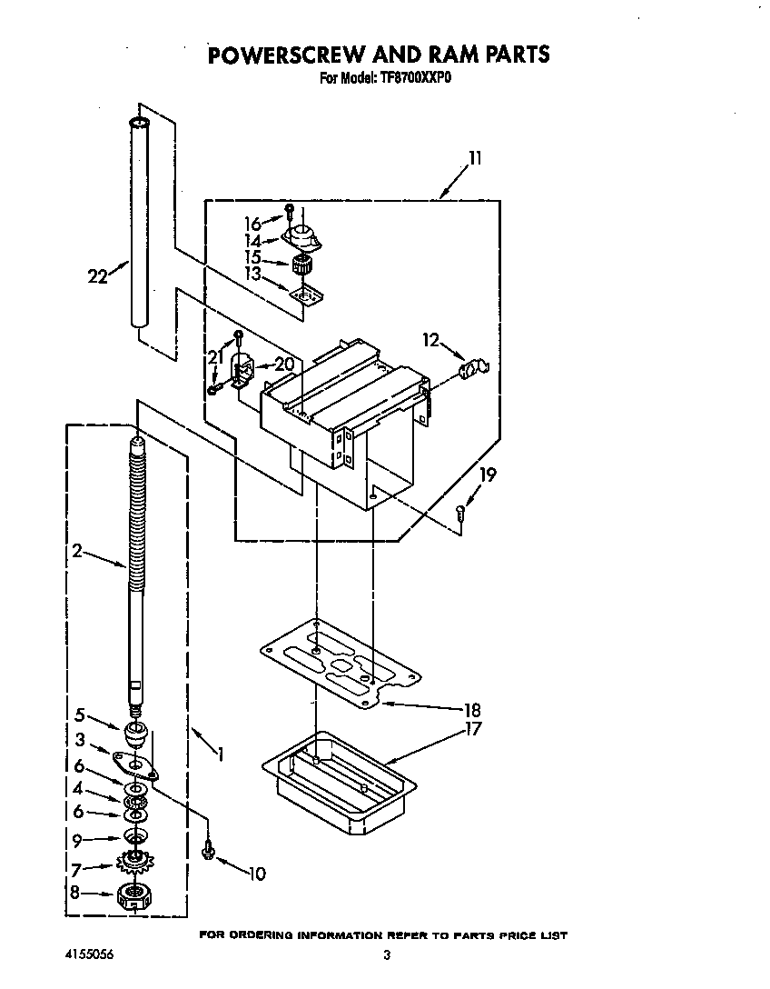 Powerscrew and ram
