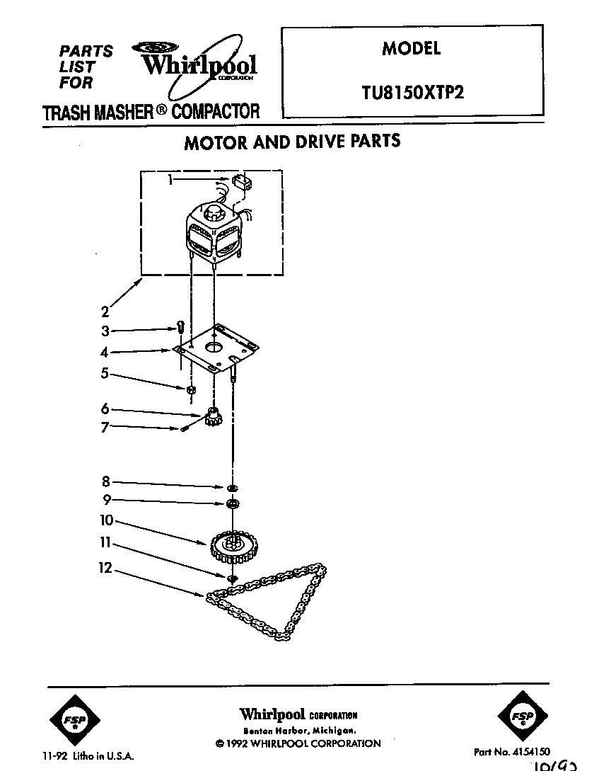 Motor and drive